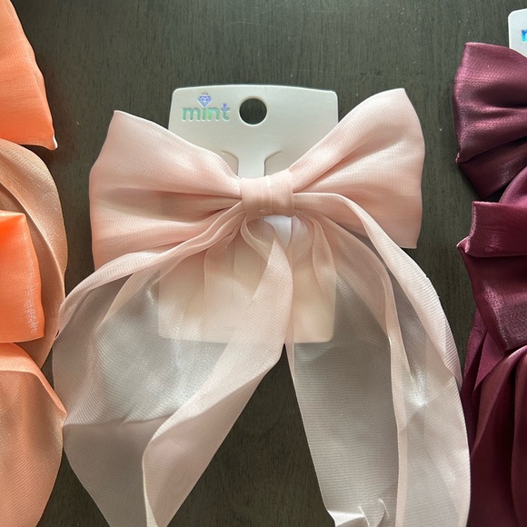 😍Set of 11 Elegant Sheer Hair Bows Set - Picture 4 of 8